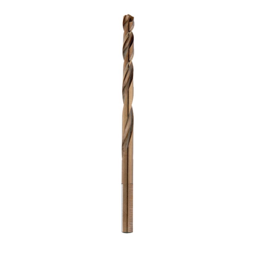 Milwaukee RED HELIX 48-89-2310 Jobber Length Twist Drill Bit, 13/64 in Drill - Fraction, 0.2031 in Drill - Decimal Inch, 135 deg Point, High Speed Cobalt, Uncoated